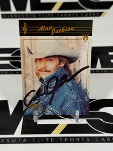Alan Jackson Autographed 1992 Academy of Country Music #01 Trading Card