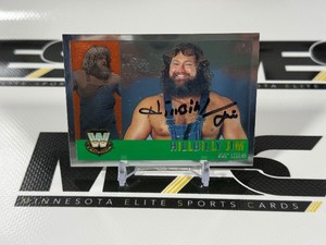 Hillbilly Jim Auto 2006 Topps Chrome Heritage WWE Legend #77 Wrestling Card