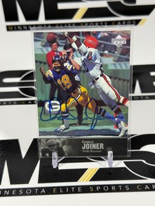 Charlie Joiner Auto 1997 Upper Deck #41 Football Card