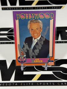 Bob Barker Autographed 1991 Starline Hollywood #141 Trading Card