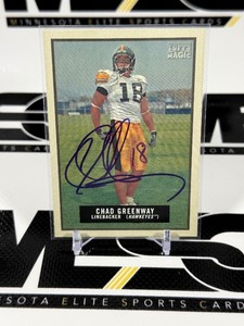 Chad Greenway Auto 2009 Topps Magic #93 Football Card