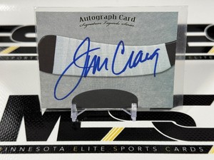 Jim Craig Auto Hockey Card