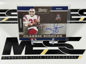 Craig James Auto 2010 Classics Singles #7 Football Card