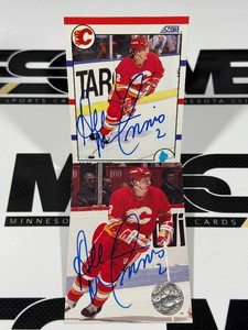 (2) Al MacInnis Autographed Hockey Cards