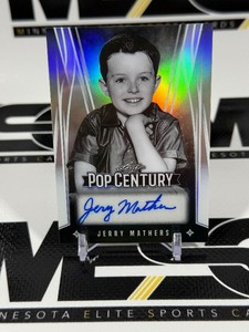 Jerry Mathers Auto 25 2025 Leaf Pop Century #BA-JM1 Numbered 225 Card