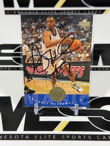 Anfernee Penny Hardaway Autographed 1995 Upper Deck First Team #170 Basketball Card