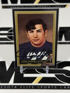 John Cappelletti Auto Heisman Trophy 1992 Downtown Athletic #39 Football Card