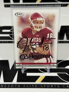 Jason White Auto 03 Heisman 2005 SAGE HIT #18 Football Card