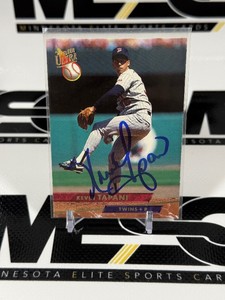 Kevin Tapani Auto 1993 Fleer Ultra #237 Minnesota Twins Baseball Card