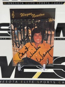 Wayne Newton Auto 1992 Country Classics #89 Card