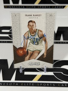 Frank Ramsey Auto 399 2009-10 Timeless Treasures #94 Numbered 234399 Basketball Card
