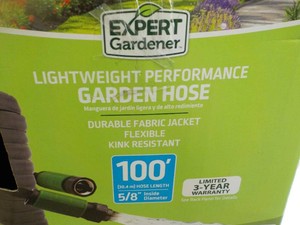 Expert Garden 100 ft Lightweight Garden Hose