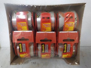6 rolls Scotch 2 x 800 Long Lasting Moving and Storage Tape