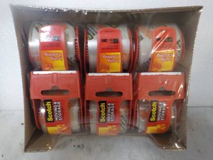 6 rolls Scotch 2 x 800 Long Lasting Moving and Storage Tape