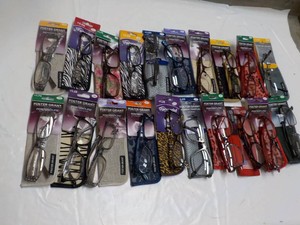 20 pair Reading Glasses - variety of strengths