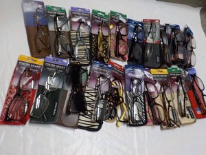 20 pair Reading Glasses - variety of strengths