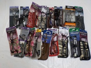 20 pair Reading Glasses - variety of strengths