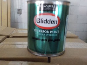 Pallet of Glidden Quart Paint- take as much as you want