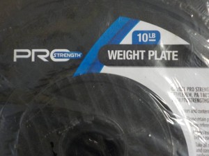 2 x 10 lb. Weight Plates