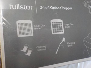 Full Star 2 in 1 Onion Chopper