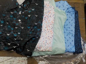 5 Zity Size Med. Golf Shirts