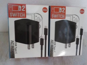 2 USB Type C AC Adapters