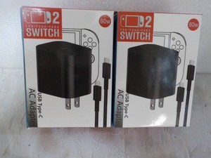 2 USB Type C AC Adapters