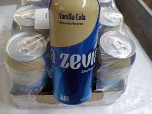 12 pack Zevia Vanilla Cola
