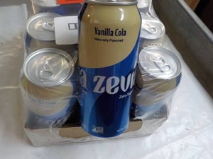 12 pack Zevia Vanilla Cola