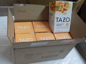 120 Tazo Wild Sweet Orange Herbal Tea Bags