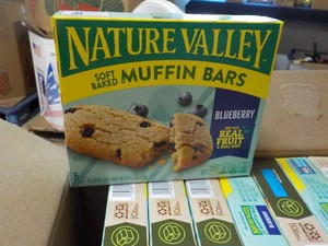 16 boxes Nature Valley Blueberry Muffin Bars past best date
