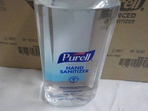 8 Bottles Purell 33.8 oz Hand Sanitizer
