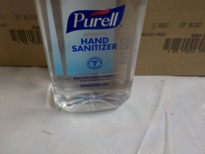 8 Bottles Purell 33.8 oz Hand Sanitizer