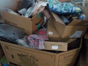 Pallet lot of unclaimed and new overstock items