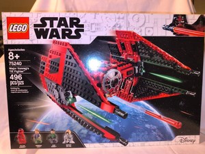 STAR WARS Retired Major Vonregs Tie Fighter LEGO Set