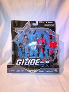 G.I. Joe 50th Anniversary Night Marksmen 2 pack action figures