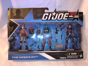 G.I. Joe 50th Anniversary The Vipers Pit 3 pack