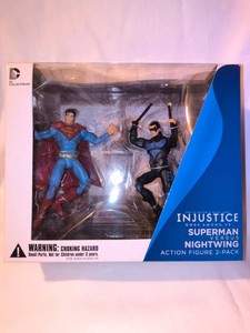 DC Collectibles Injustice Gods Among Us Superman vs. Nightwing action figure 2 pack