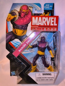 Marvel Universe Avengers Series 5 Baron Zemo action figure