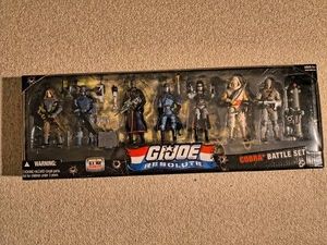 G.I. Joe Resolute Cobra Battle Set 7 pack