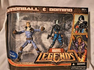 Marvel Legends Cannonball & Domino Action Figure 2 pack