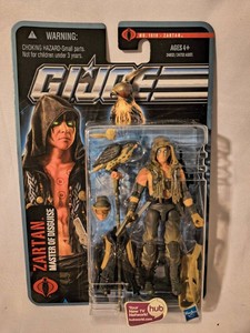 G.I. Joe Pursuit of Cobra Desert Battle Zartan Master of Disguise action figure