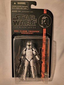 Star Wars #02 Clone Trooper Sergeant action figure