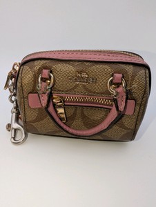 Coach Mini Rowan Satchel Bag Charm, Mini Palm Size