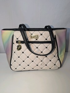 Betsey Johnson Pastel Rainbow Purse