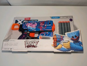 NIB ZURU X-Shot Skins Flux Poppy Playtime Gametime Blaster