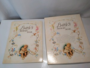Vintage 1985 Babys Memory Book, Box included
