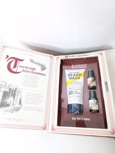 NIB Duke Cannon The Beard That Stole Christmas 3-piece holiday gift set