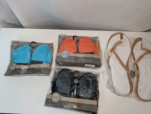 NWT Coco  Carmen Fold-Up Travel FlatsSandals Lot, Various Sizes