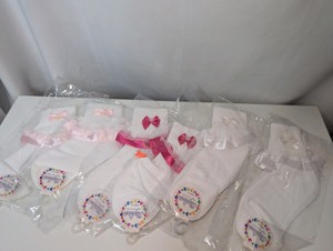 NWT Lot of XL Girls Lace and Ruffle Socks